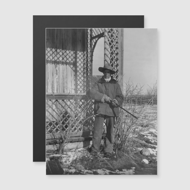 Cowboy Rancher or Canadian Outlaw of Old West (Front/Back)