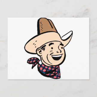 cowboy ranger postcard