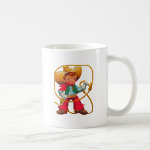 Cowboy Retro Boy Child Cute Western Coffee Mug