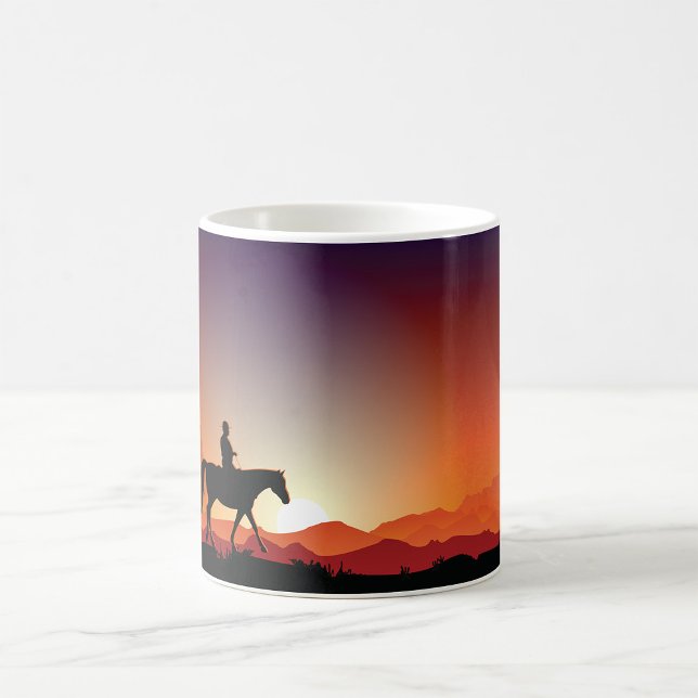 Cowboy Riding A Horse Mug (Creator Uploaded)