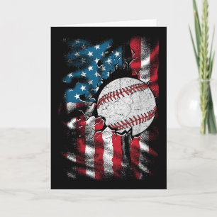 Cowboy Riding Horses Retro Western 4th Of July Pat Card