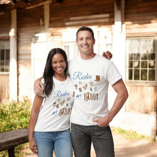 Cowboy Rodeo Adventure Wild West First Birthday T-Shirt