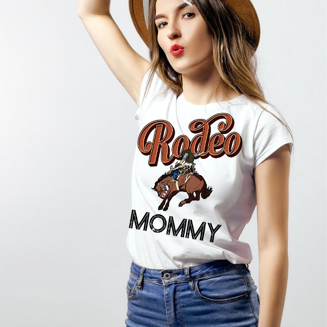 Cowboy Rodeo birthday Party Parents Matching T-Shirt (Creator Uploaded)