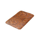 Cowboy Rustic western country tooled leather print