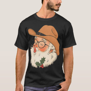 Cowboy Santa Claus Western T-Shirt