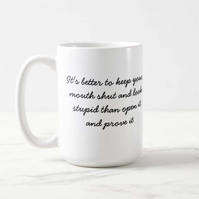 COWBOY SAYINGS COFFEE MUG (Left)