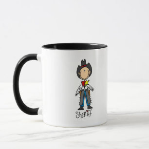 Cowboy Sheriff T-shirts and Gifts Mug