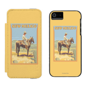 Cowboy (Side View)New Mexico Incipio Watson™ iPhone 5 Wallet Case