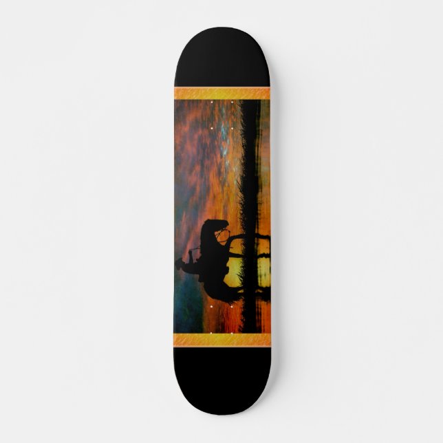 Cowboy Skateboard (Front)
