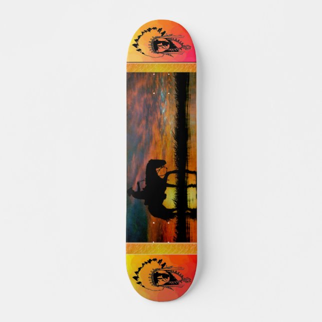 Cowboy Skateboard (Front)
