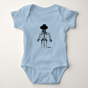 Cowboy Sketch Infant Creeper