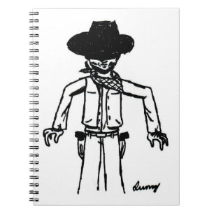 Cowboy Sketch Notebook