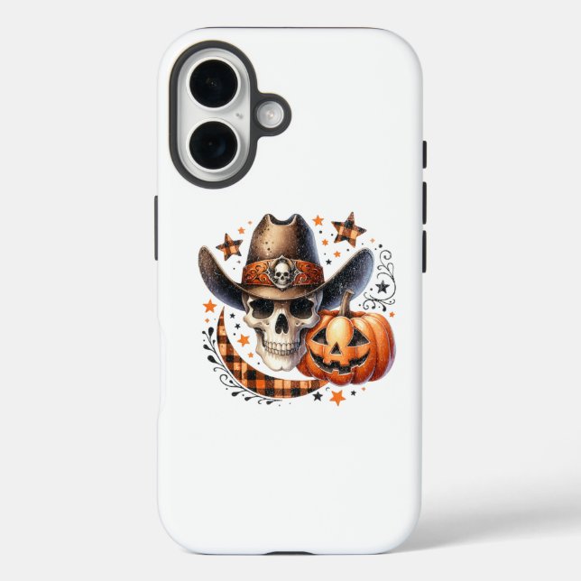cowboy skull halloween Case-Mate iPhone case (Back)
