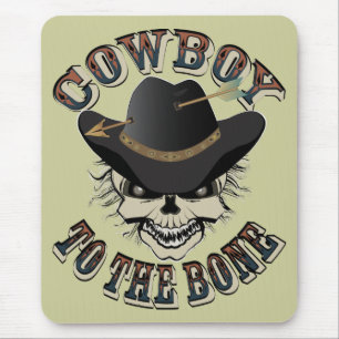 Cowboy Skull Mouse Mat
