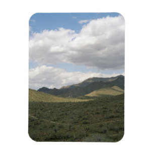 Cowboy Skyline Decorative Western Photo Magnets