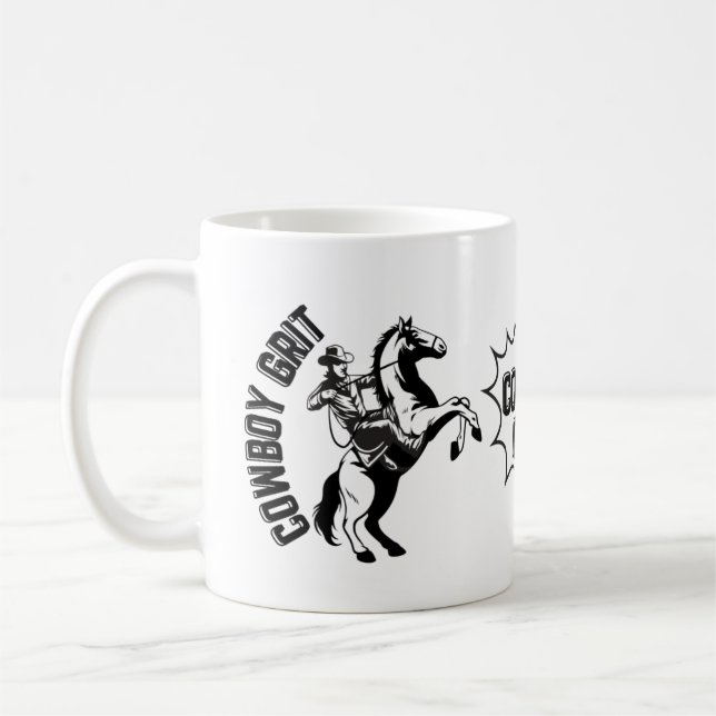 Cowboy Spirit Coffee Mug (Left)