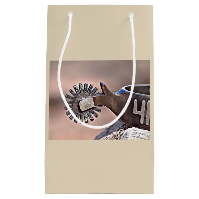 Cowboy Spur Gift Bag (Front)