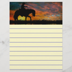 Cowboy Stationery