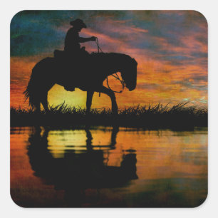 Cowboy Sticker