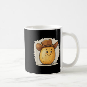 Cowboy Tato Costume With Western Hat For Boys And  Coffee Mug