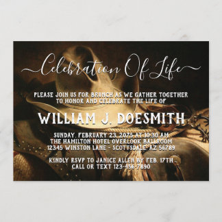 Cowboy Things Memorial Service Announcement