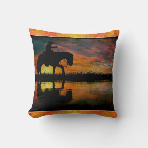 Cowboy Throw Pillow