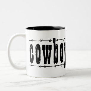 Cowboy Two-Tone Coffee Mug