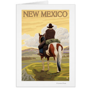 Cowboy (View from Back)New Mexico