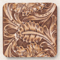 cowboy western country pattern tooled leather