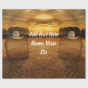 Cowboy Wrapping Paper