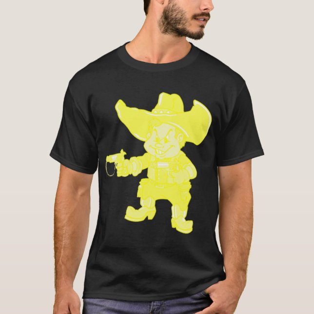 Cowboy Yellow T-Shirt (Front)