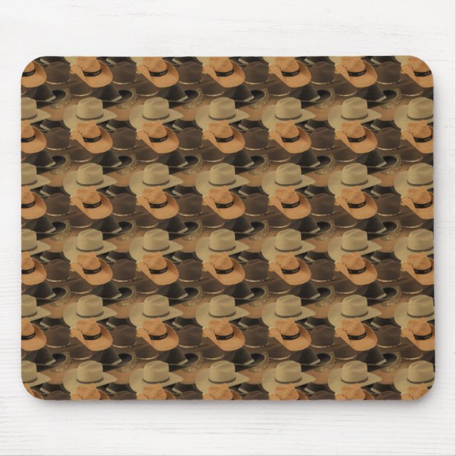 Cowboy's Hats Mouse Mat (Front)