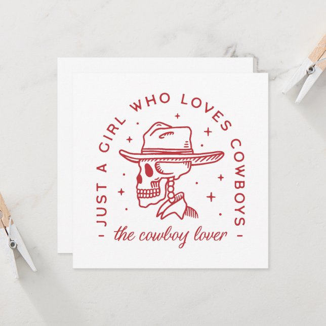 Cowboys lover cowgirl aesthetic (Front/Back In Situ)