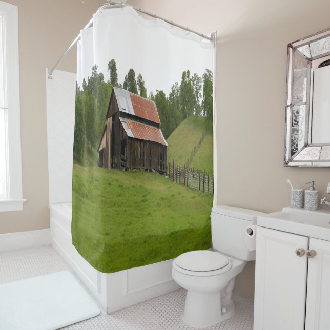 Cowboy's Memories..... Shower Curtain (In Situ)