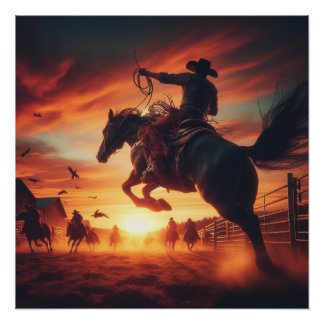 Cowboys Poster