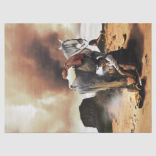 Cowboys Rest Tissue Paper