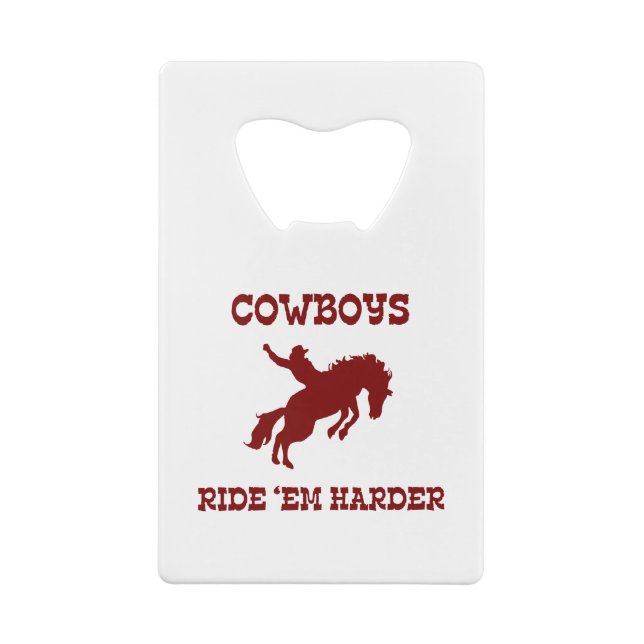 Cowboys Ride ‘Em Harder (Back)