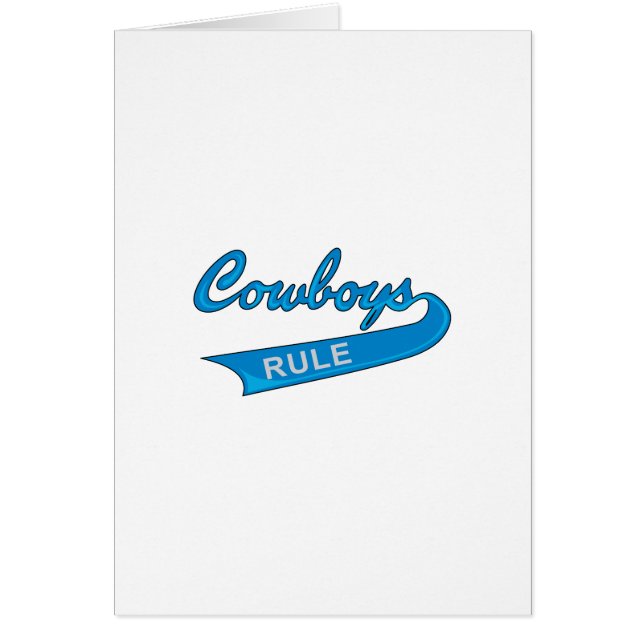COWBOYS RULE (Front)