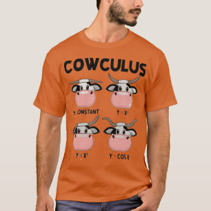 Cowculus Matheacher Math Lover retro T-Shirt