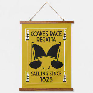 Cowes Isle of Wight Yacht Regatta Hanging Tapestry