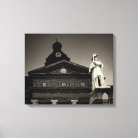 COWETA COUNTY COURTHOUSE Canvas Art