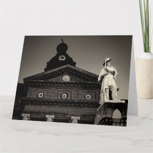 COWETA COUNTY COURTHOUSE Jumbo Greeting Card
