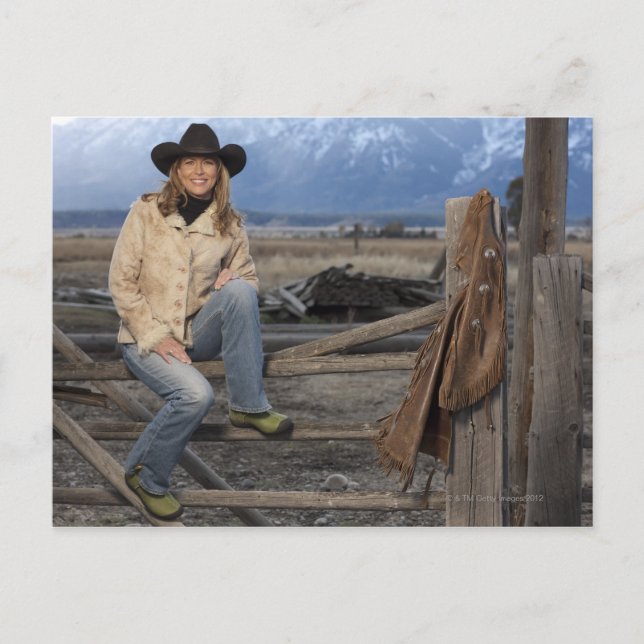 Cowgirl 3 postcard (Front)