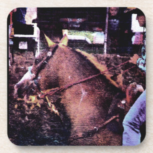 Cowgirl and Horse Coaster