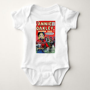 Cowgirl Annie Oakley Baby Bodysuit