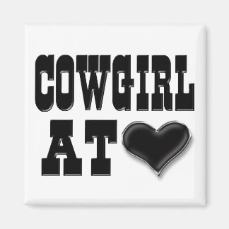 Cowgirl at Heart Magnet