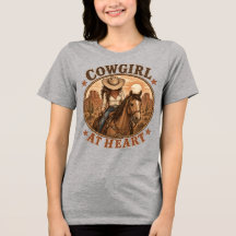 Cowgirl At Heart Western Horse Rider