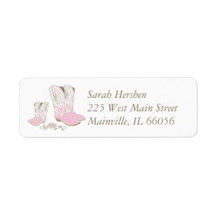 Cowgirl Baby Shower Country Western Pink Girl