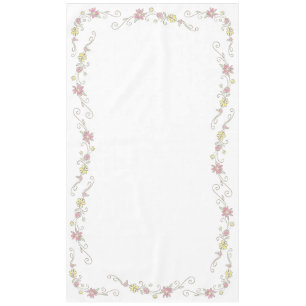 Cowgirl Baby Shower Country Western Pink Girl Tablecloth