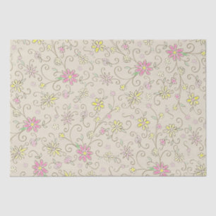 Cowgirl Baby Shower Country Western Pink Girl Tissue Paper